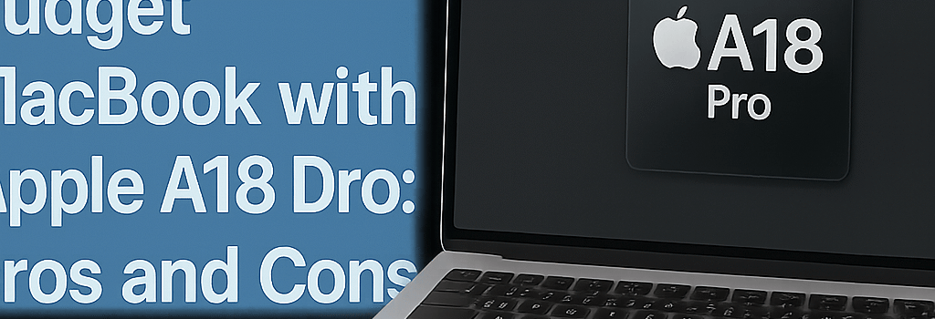 Reviewing the Budget MacBook with Apple A18 Pro: Pros and Cons image