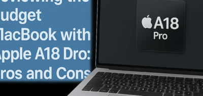 Reviewing the Budget MacBook with Apple A18 Pro: Pros and Cons image