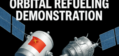 China’s First Geosynchronous Orbital Refueling Demonstration image