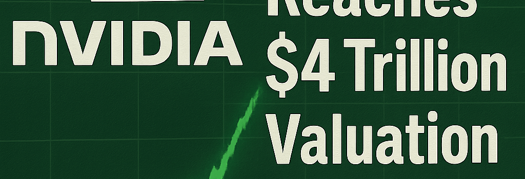 Nvidia Reaches $4 Trillion Valuation Amid AI Boom image