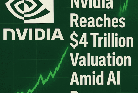 Nvidia Reaches $4 Trillion Valuation Amid AI Boom image