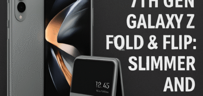 Samsung’s 7th-Gen Galaxy Z Fold & Flip: Slimmer and Smarter image