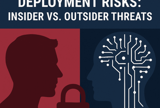 Assessing AI Deployment Risks: Insider vs. Outsider Threats image