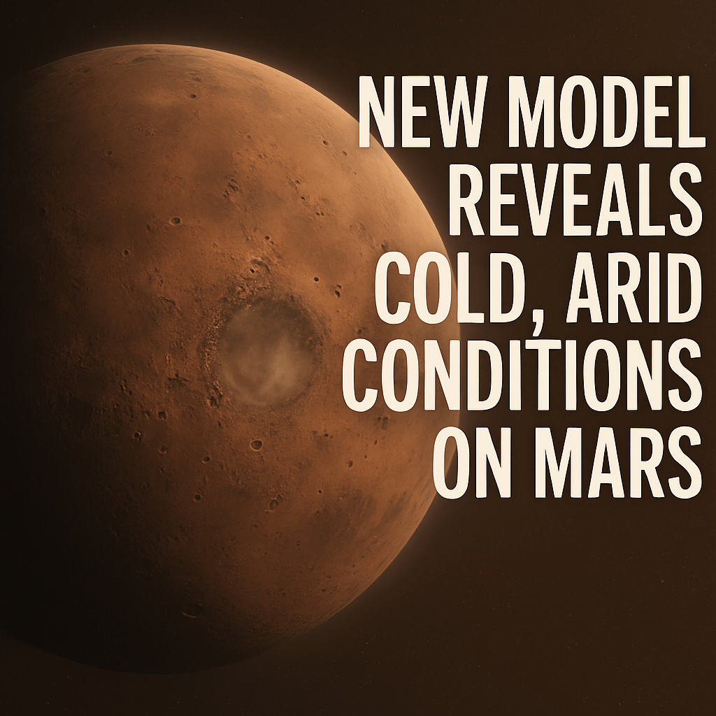New Model Reveals Cold, Arid Conditions on Mars - Web crafting code