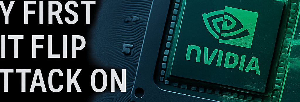 NVIDIA GPUs Targeted by First Bit-Flip Attack on GDDR6 Memory image