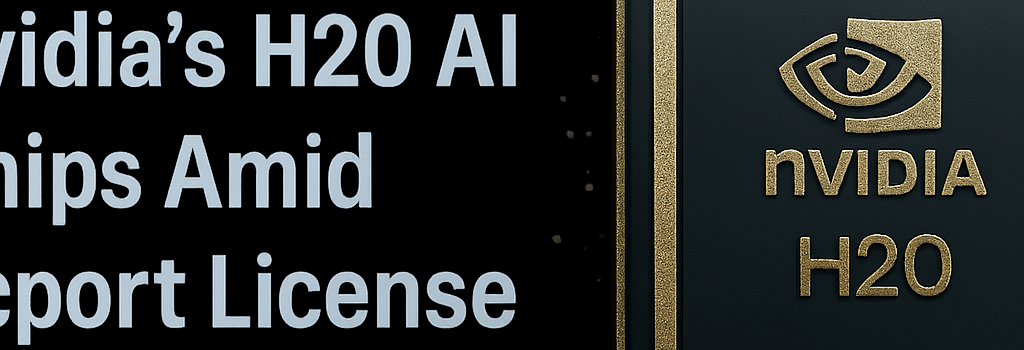 Китайські технологічні гіганти обирають чіпи H20 AI від Nvidia після отримання ліцензій image