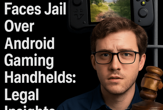 YouTuber Faces Jail Over Android Gaming Handhelds: Legal Insights image