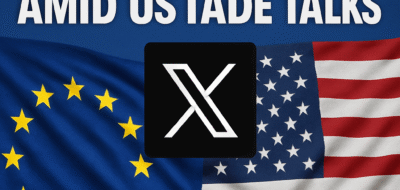 EU Pauses DSA Probe of X Amid US Trade Talks image