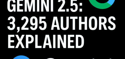 Google’s Gemini 2.5 AI: 3,295 Authors Explained image