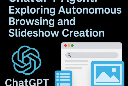 ChatGPT Agent: Exploring Autonomous Browsing and Slideshow Creation image