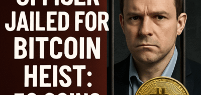 Ex-NCA Officer Jailed for Bitcoin Heist: 50 Coins Seized image