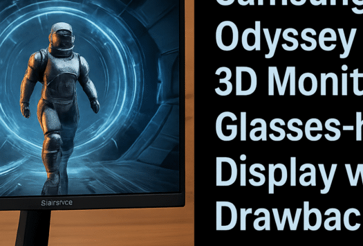 Samsung Odyssey 3D Monitor: Glasses-Free Display with Drawbacks image