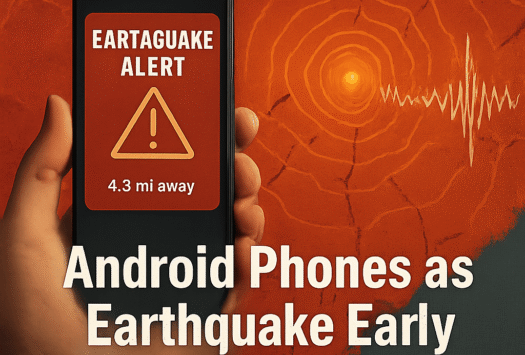 Android Phones as Earthquake Early Warning Systems image