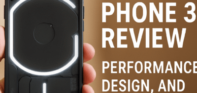 Nothing Phone 3 Review: Performance, Design, and AI Features image