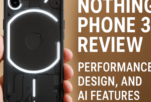 Nothing Phone 3 Review: Performance, Design, and AI Features image