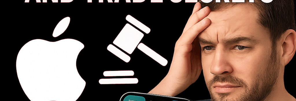 Apple Sues YouTuber Over iOS Leak and Trade Secrets image