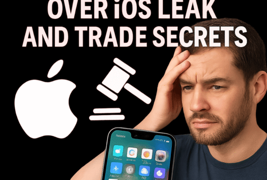 Apple Sues YouTuber Over iOS Leak and Trade Secrets image