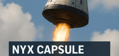Nyx Capsule Aims for ISS After Parachute Setback image