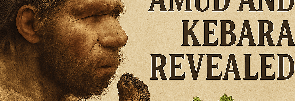 Neanderthal Food Cultures at Amud and Kebara Revealed image