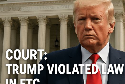 Court: Trump Violated Law in FTC Commissioner Firing image