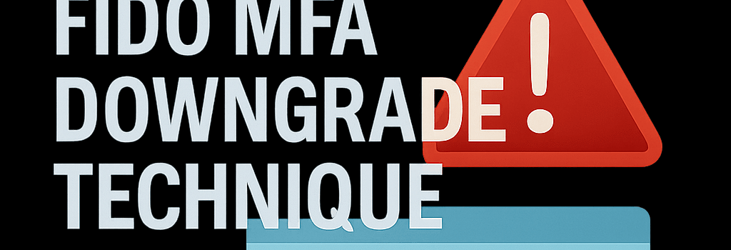 Phishers Exploit FIDO MFA Downgrade Technique image