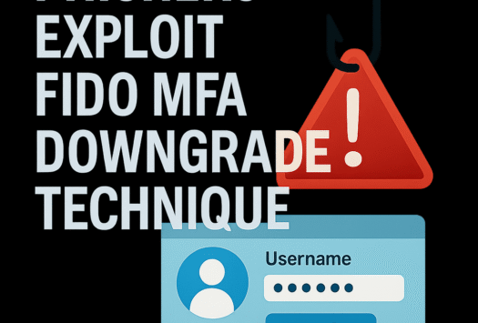 Phishers Exploit FIDO MFA Downgrade Technique image