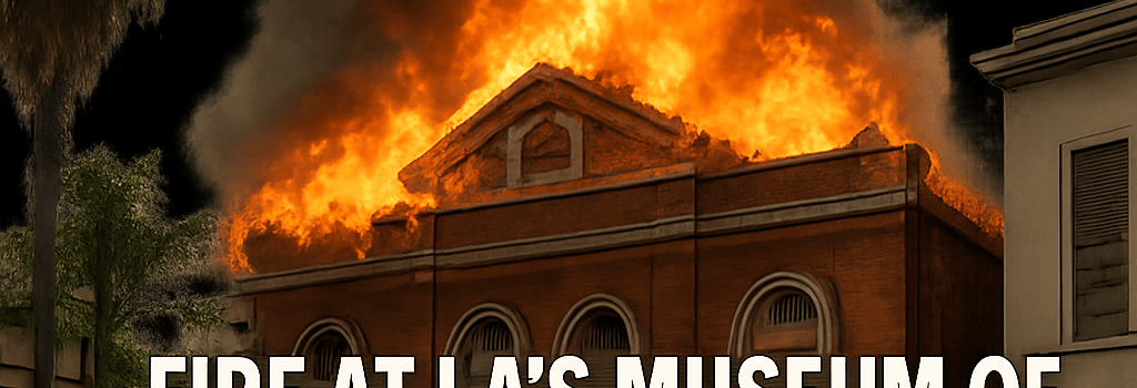 Fire at LA’s Museum of Jurassic Technology: Damage and Restoration image