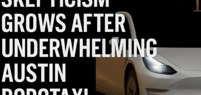 Tesla Skepticism Grows After Underwhelming Austin Robotaxi Demo image