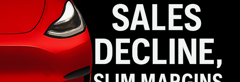 Tesla Q2 2025: Sales Decline, Slim Margins, and AI Prospects image