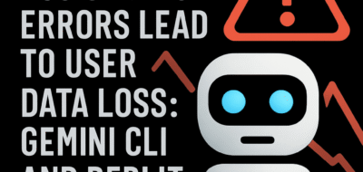 AI Coding Assistants’ Errors Lead to User Data Loss: Gemini CLI and Replit image