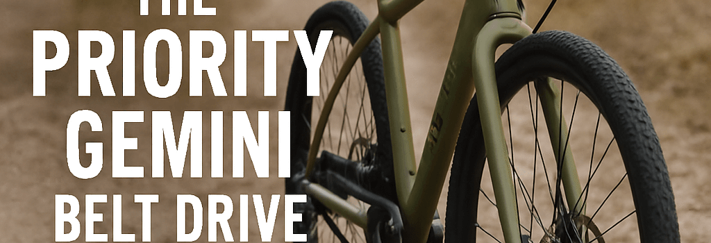 Exploring the Priority Gemini Belt-Drive Gravel Bike image