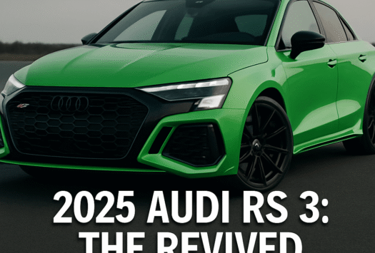2025 Audi RS 3: The Revived Five-Cylinder Masterpiece image
