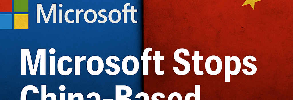 Microsoft припинив підтримку американських хмарних систем у Китаї image