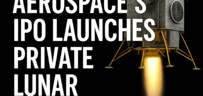 Firefly Aerospace’s IPO Launches Private Lunar Lander image