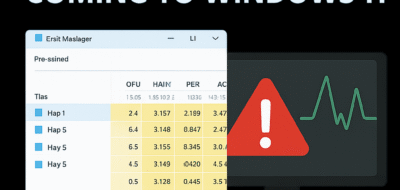 New Task Manager and Monitor Alerts Coming to Windows 11 image