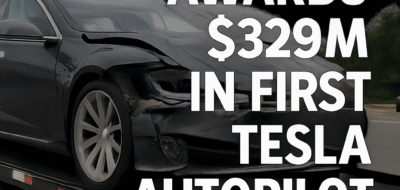 Jury Awards $329M in First Tesla Autopilot Death Case image