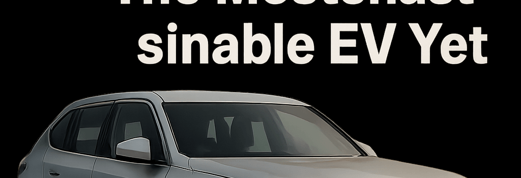 BMW’s Neue Klasse iX3: The Most Sustainable EV Yet image
