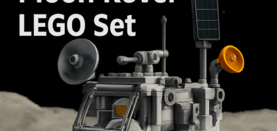 Lunar Outpost Launches Advanced Moon Rover LEGO Set image