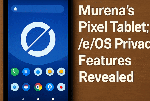 Murena’s Pixel Tablet: /e/OS Privacy Features Revealed image