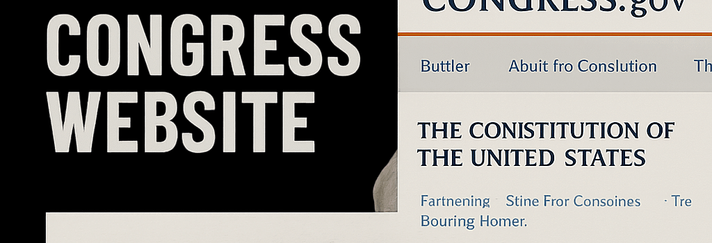 Glitch Erases Key Constitutional Text from Congress Website image