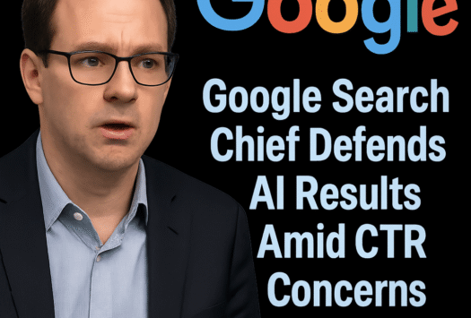 Google Search Chief Defends AI Results Amid CTR Concerns image