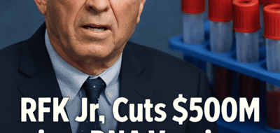 RFK Jr. Cuts $500M in mRNA Vaccine Funding, Sparks Backlash image