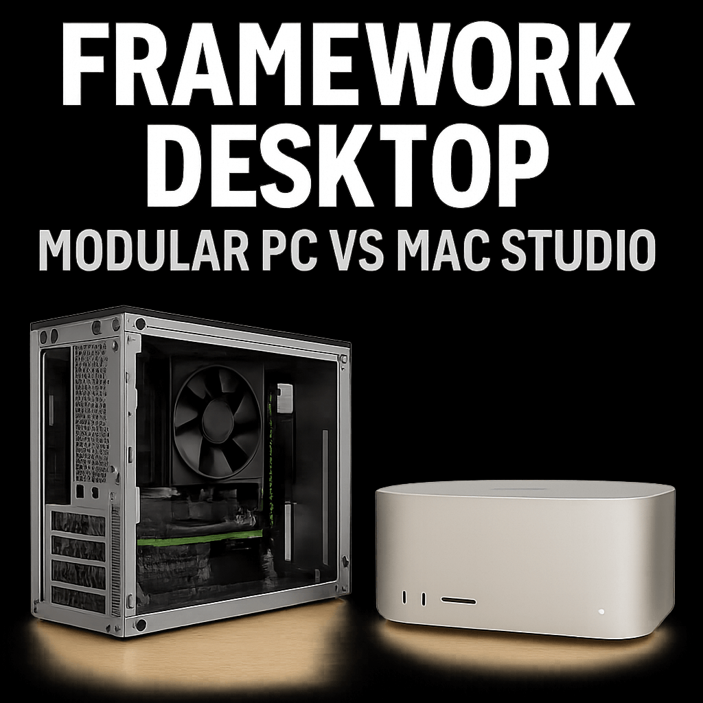 Review: Framework Desktop – Modular PC vs Mac Studio - Web crafting code