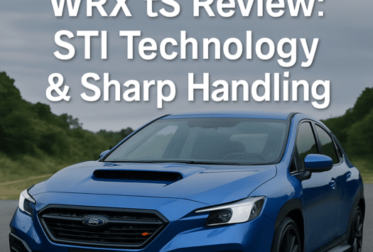 2025 Subaru WRX tS Review: STI Technology & Sharp Handling image